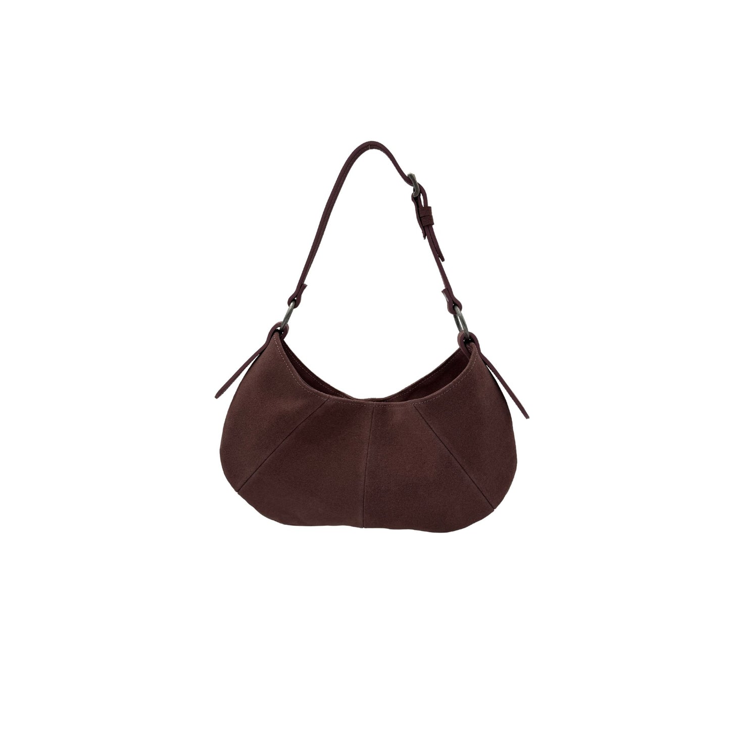 Lillian – Borsa a spalla in camoscio rosa