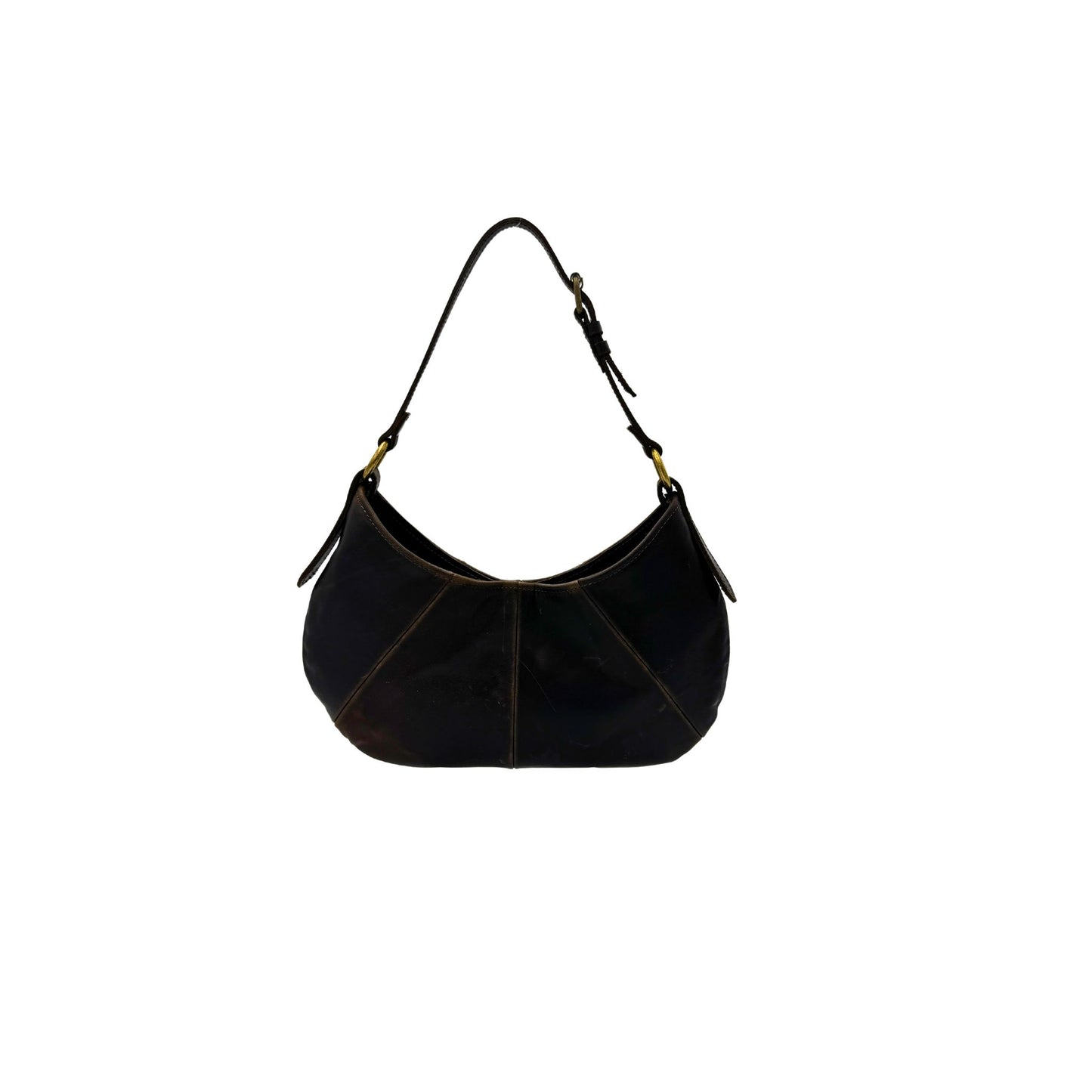 Lillian – Borsa a spalla in cuoio marrone